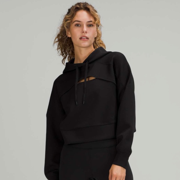 Lululemon Get Centered Crop Hoodie - Picture 1 of 7